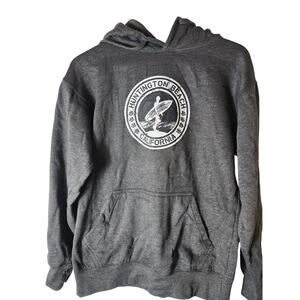 HUNTINGTON BEACH CALIFORNIA Gray Surfer Skater Pullover Hoodie SZ S